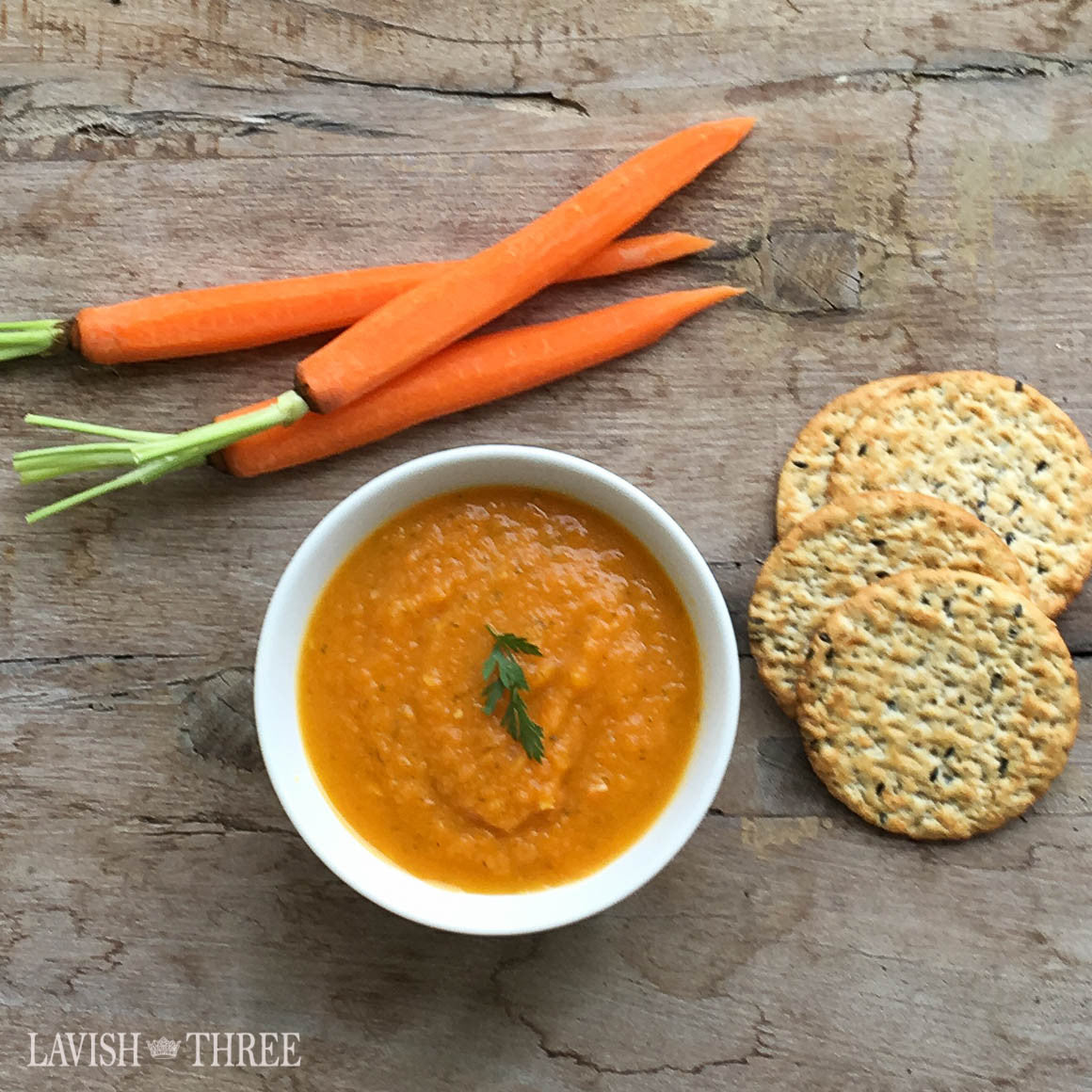 Springtime favorites . . . our Carrot Soup recipe!