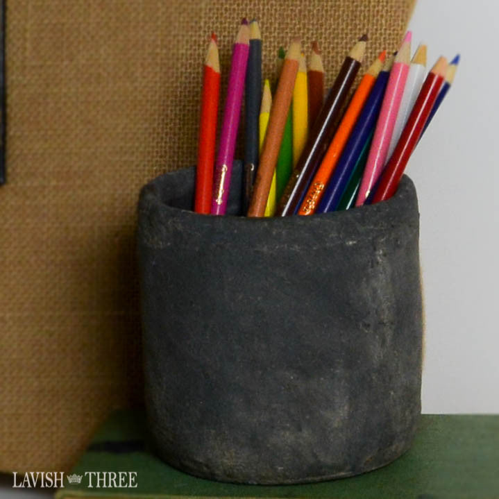 "Garden Cement" pots