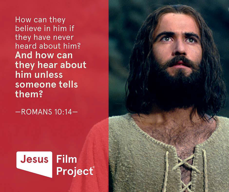 Give LOVE, be a part of the movement, Jesus Film Project, Lavish Three 3