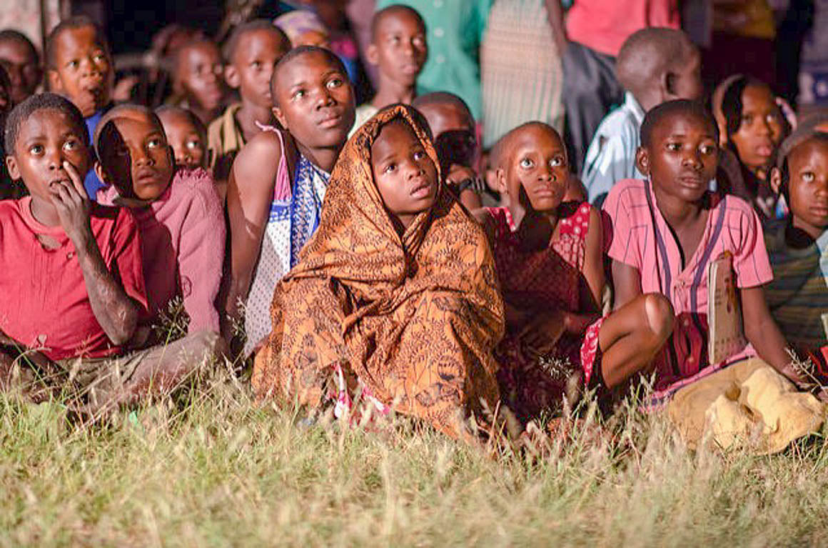Jesus Film Project goes to Mozambique Africa, Lavish Three 3