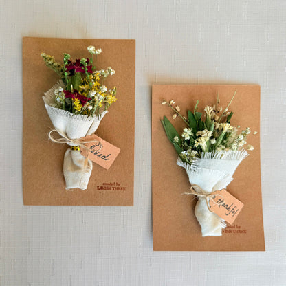 Lavish Petal Note - Mini Bouquet Magnet