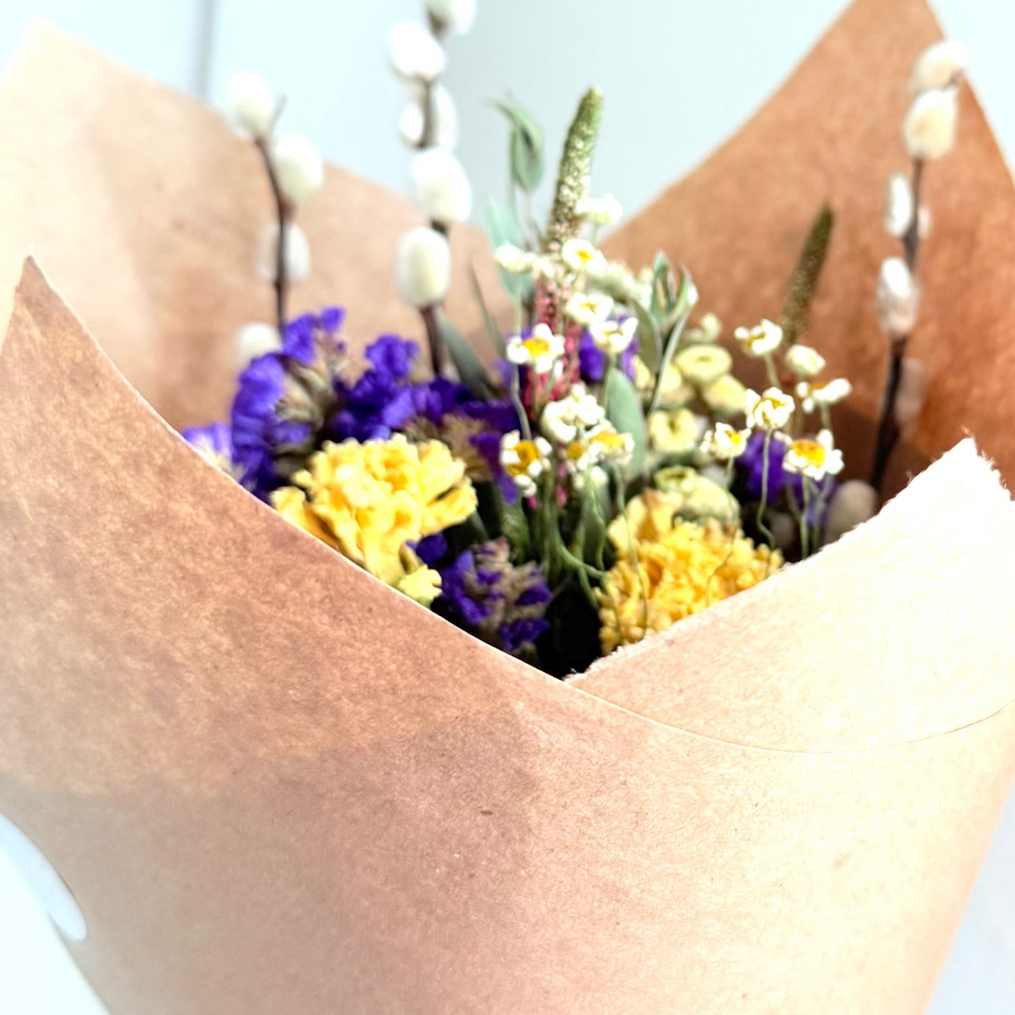 Candle Light + Floral Gift Set