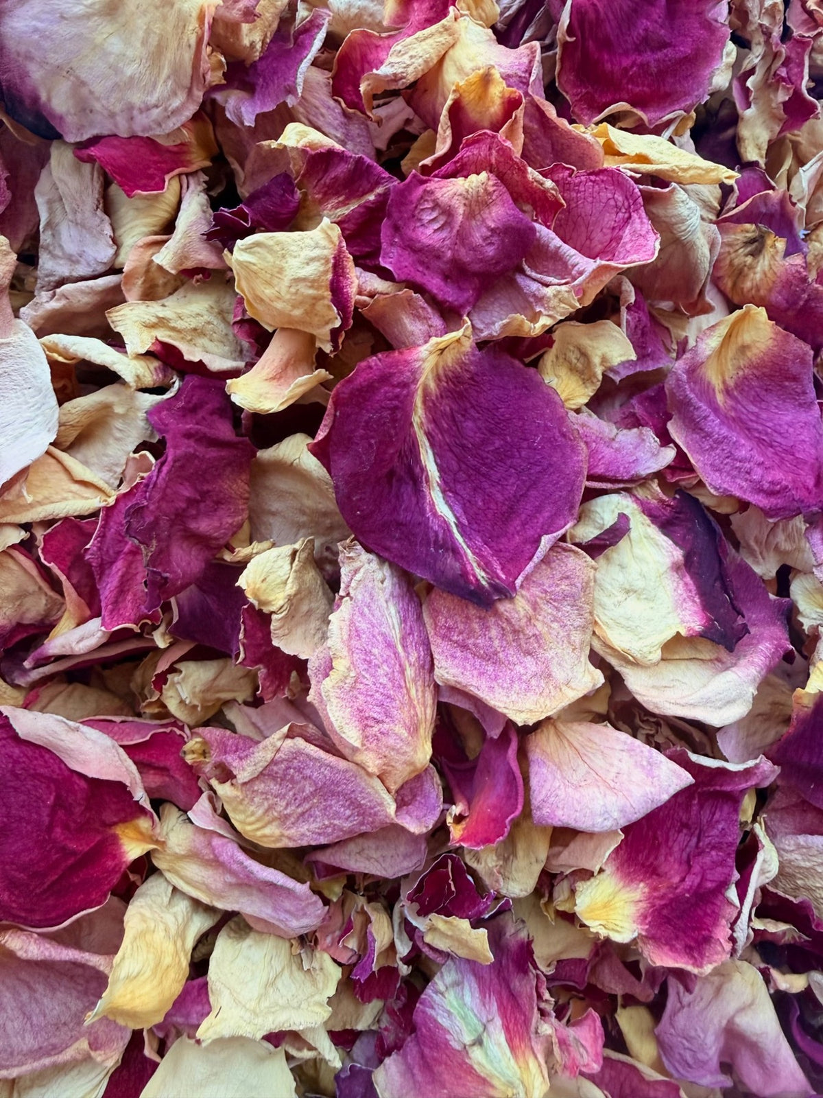 Antique Rosé: Cream · antique pink · wine, with naturally varied shapes and textures