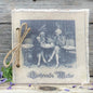 Parisian vintage fabric photo or journal Girlfriends Matter
