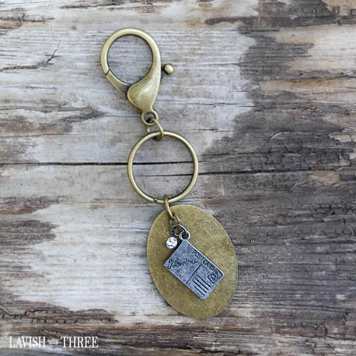 "Welcome Home" key-ring