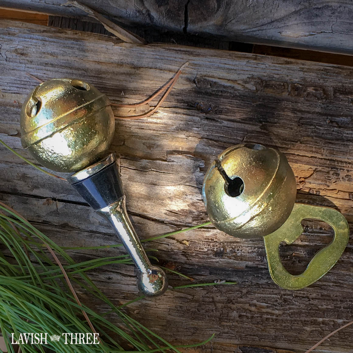 The "JOYful Ring" brass bell bottle opener